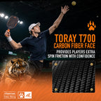 DAWNTIGER Rising Pickleball Paddle, Toray T700  Carbon, USAP Approved