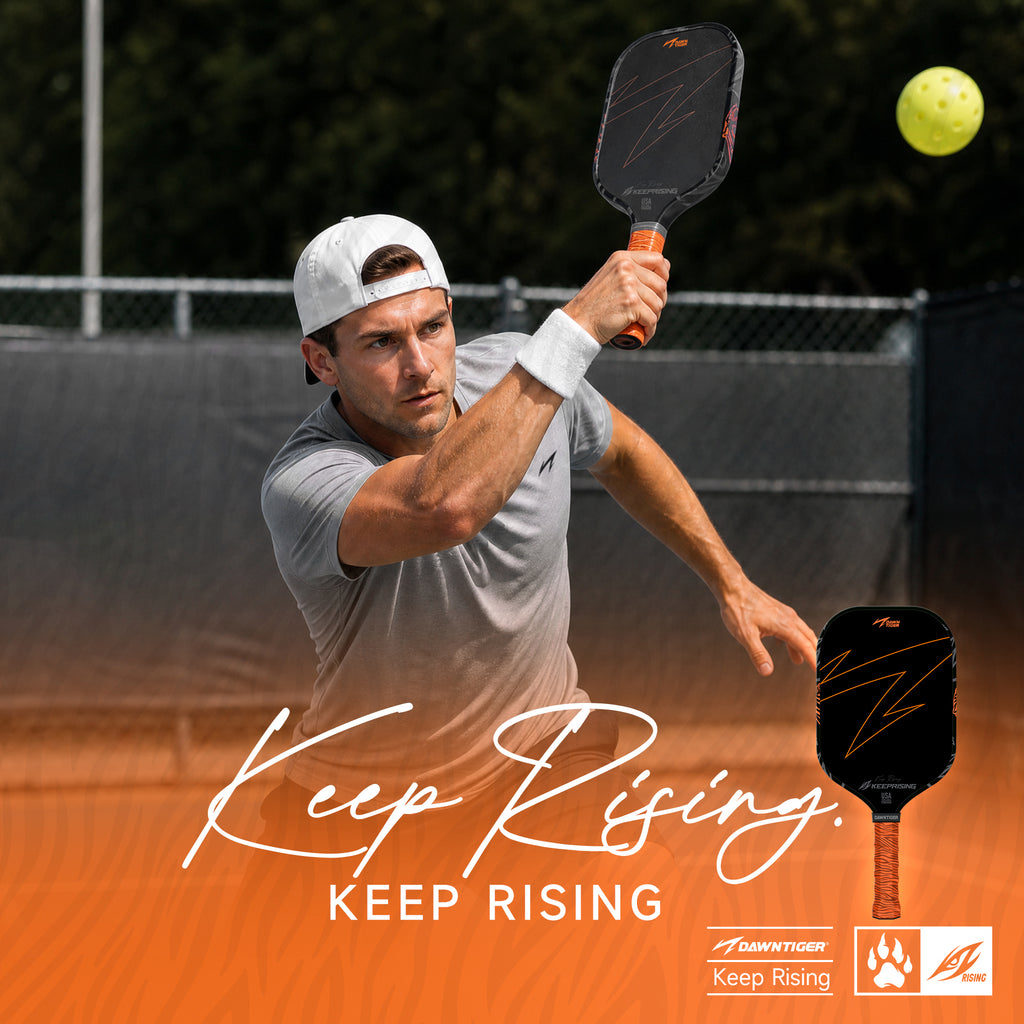 DAWNTIGER Rising Pickleball Paddle, Toray T700  Carbon, USAP Approved