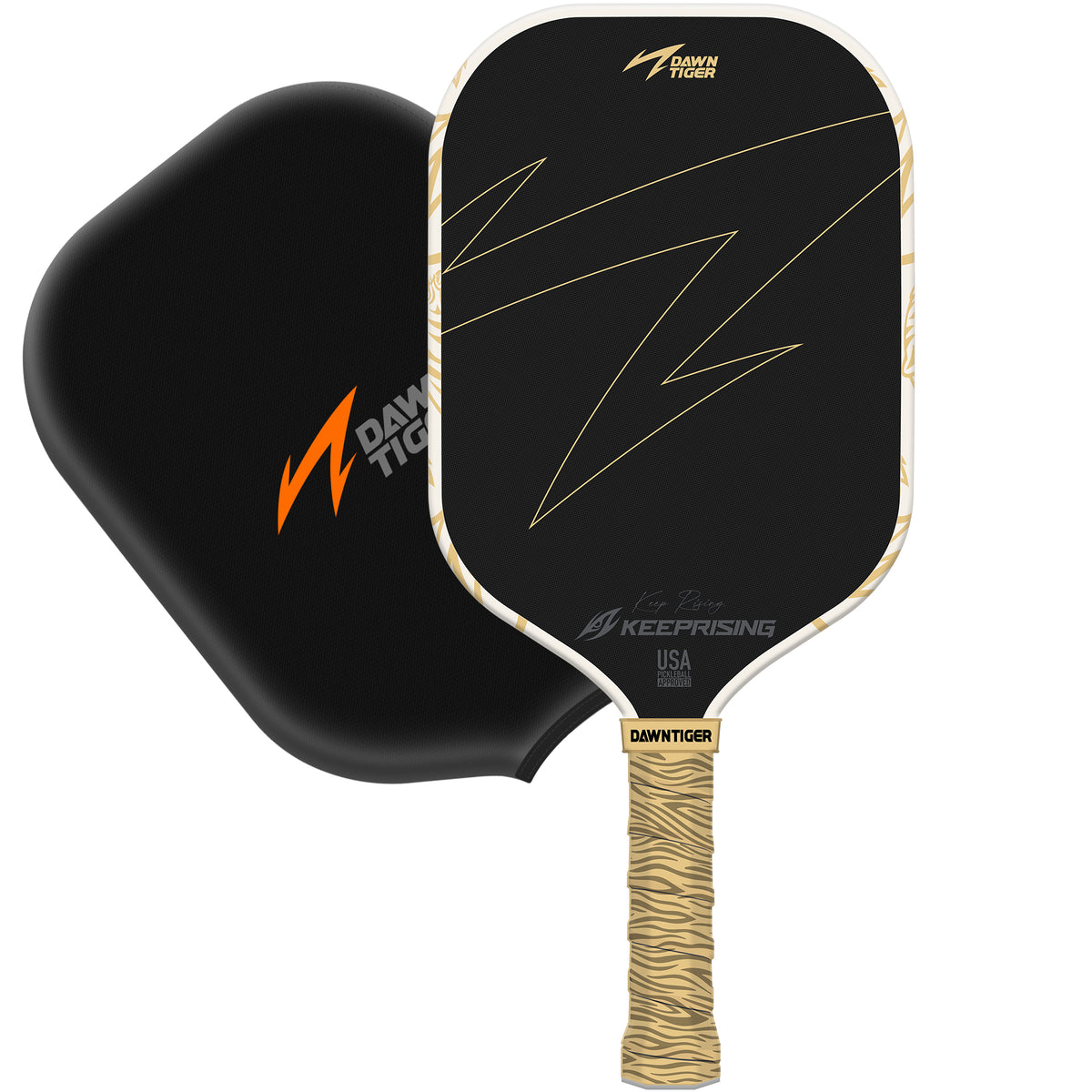 DAWNTIGER Rising Pickleball Paddle, Toray T700  Carbon, USAP Approved