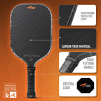 DAWNTIGER Rising Pickleball Paddle, Toray T700 Carbon, USAP Approved