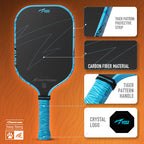DAWNTIGER Rising Pickleball Paddle, Toray T700  Carbon, USAP Approved