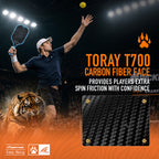DAWNTIGER Rising Pickleball Paddle, Toray T700  Carbon, USAP Approved