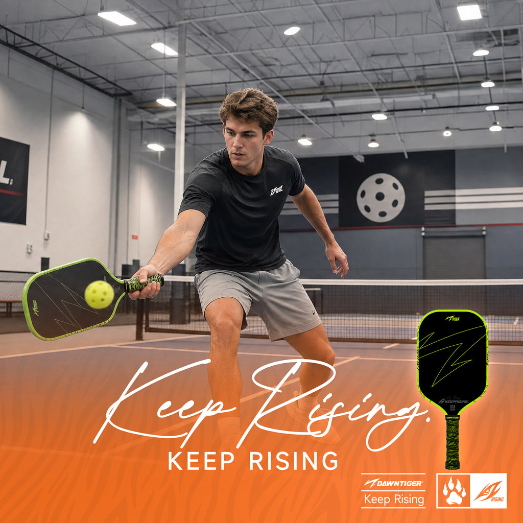 DAWNTIGER Rising Pickleball Paddle, Toray T700  Carbon, USAP Approved
